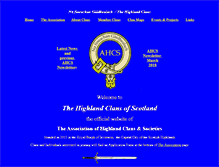 Tablet Screenshot of highlandclans.org